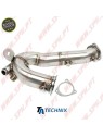 Downpipe Aço Inox - Audi A4 B9 - Motor 3.0 TDI (2008-2017)