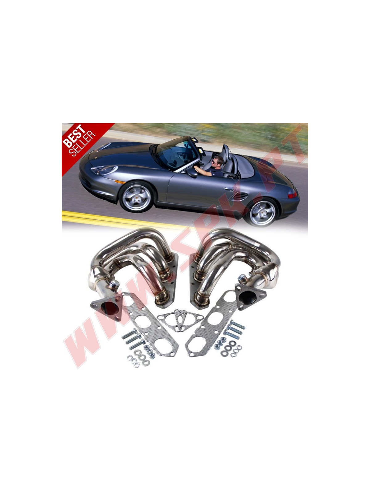 Colectores de Escape Inox - Porsche Boxster 986 (1997-2006)