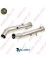 Downpipe Aço Inox - Alfa Romeo Giulia Quadrifoglio 952 / Stelvio Q4 949 - Motor 2.9 T (2015-)