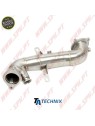Downpipe Aço Inox - Alfa Romeo Giulia 952 / Stelvio Q4 949 - Motor 2.0 T (2015-)