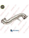 Downpipe Aço Inox - Alfa Romeo Giulia 952 / Stelvio Q4 949 - Motor 2.0 T (2015-)