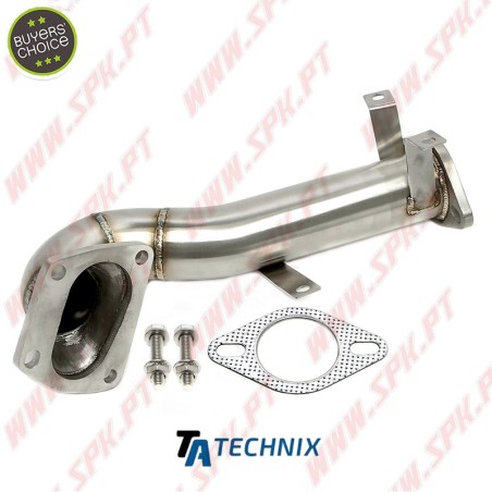 Downpipe Aço Inox - Fiat Abarth 500 / 595 / 695 - Motor 1.4 Jet 16V (2008-)