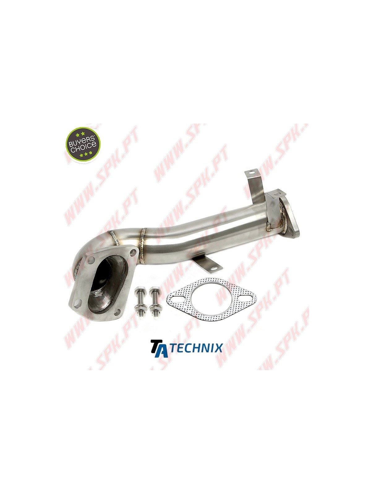 Downpipe Aço Inox - Fiat Abarth 500 / 595 / 695 - Motor 1.4 Jet 16V (2008-)