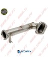 Downpipe Aço Inox - Fiat Abarth 500 / 595 / 695 - Motor 1.4 Jet 16V (2008-)