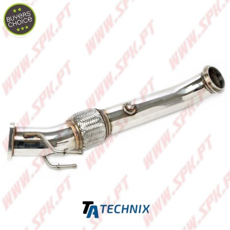 Downpipe Aço Inox - Ford Focus 3 ST DYB - Motor 2.0 Ecoboost (2012-2018)