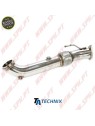 Downpipe Aço Inox - Ford Focus 3 ST DYB - Motor 2.0 Ecoboost (2012-2018)