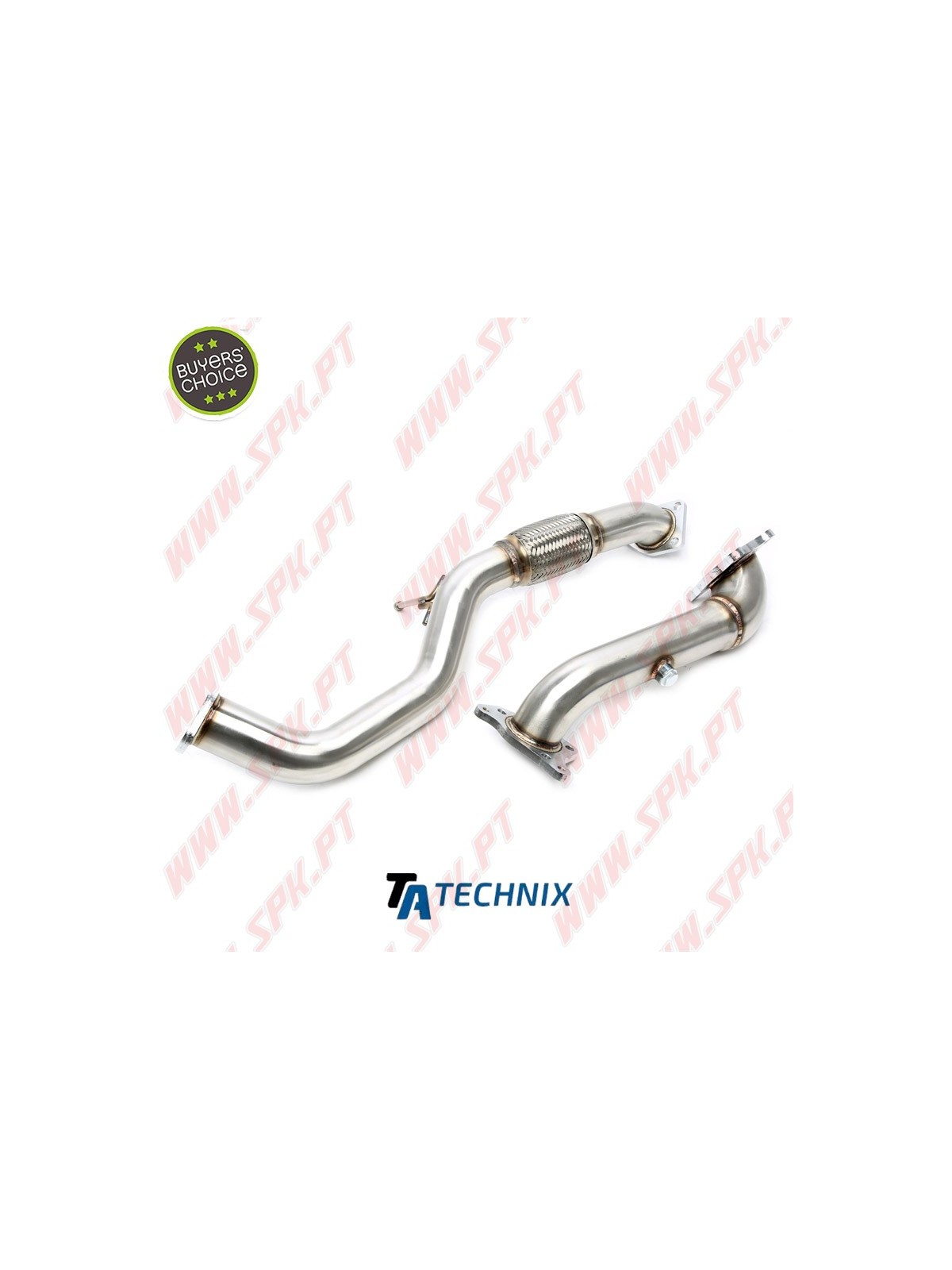 Downpipe Aço Inox - Honda Civic Type-R FK8 - Motor K20C1 (2017-)