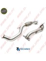 Downpipe Aço Inox - Honda Civic Type-R FK8 - Motor K20C1 (2017-)