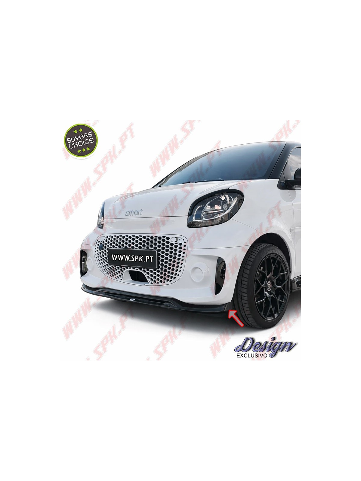 Lip Spoiler Frontal - Smart Fortwo EQ 453 Facelift (2019-2024)