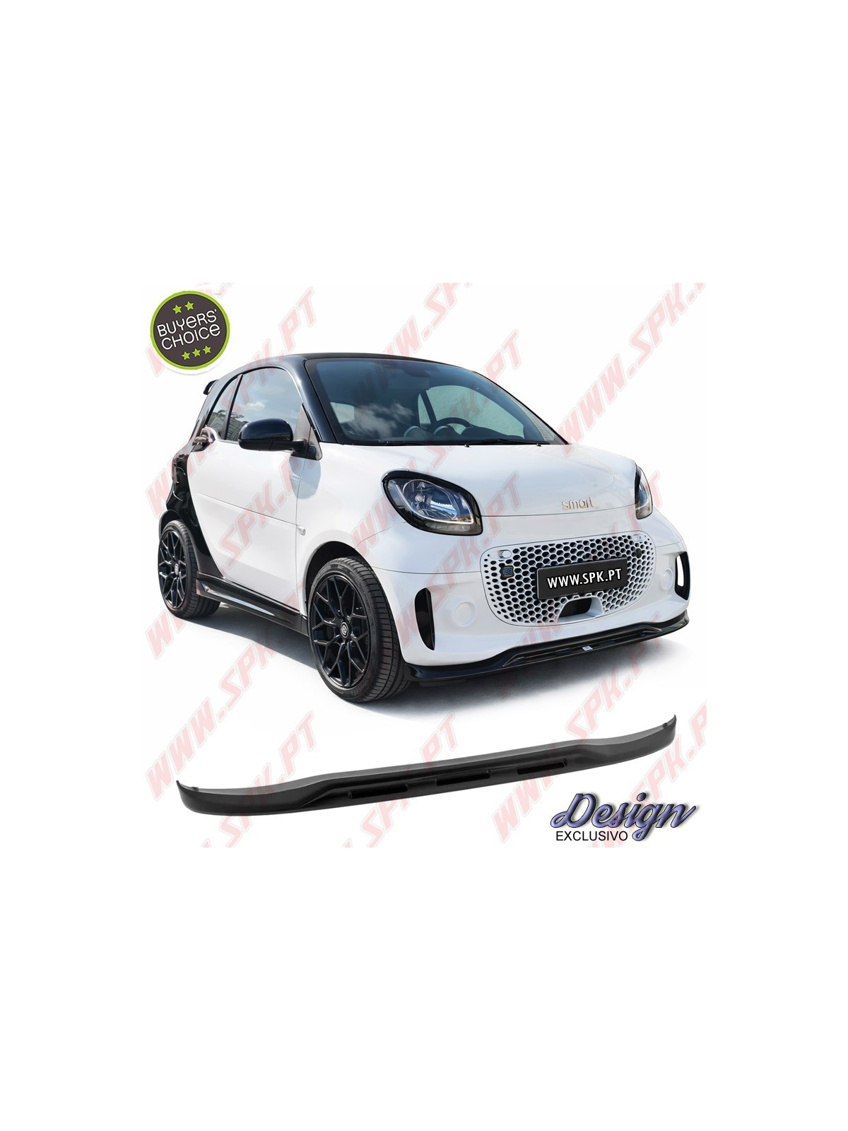 Lip Spoiler Frontal - Smart Fortwo EQ 453 Facelift (2019-2024)