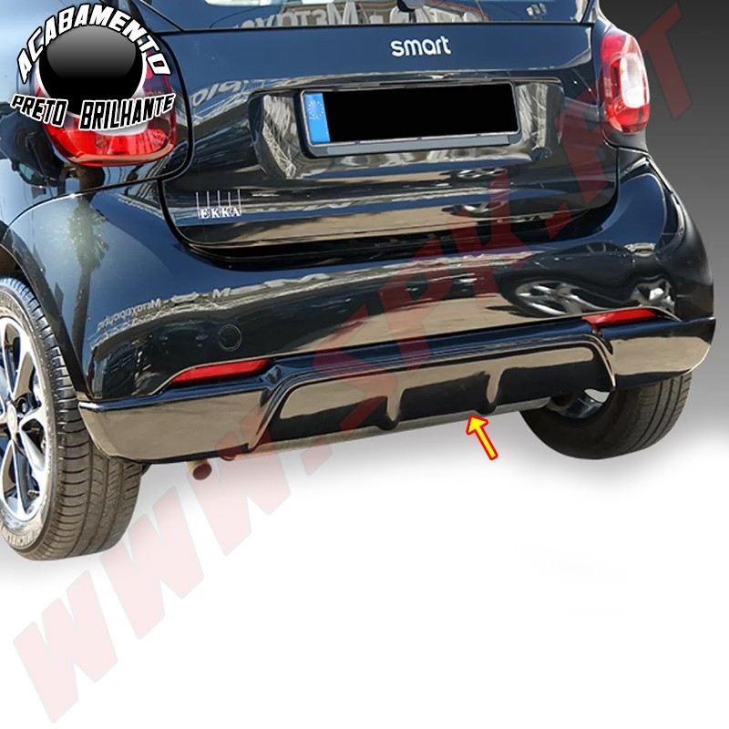 Difusor Traseiro - Smart Fortwo 453 (2014-2024)