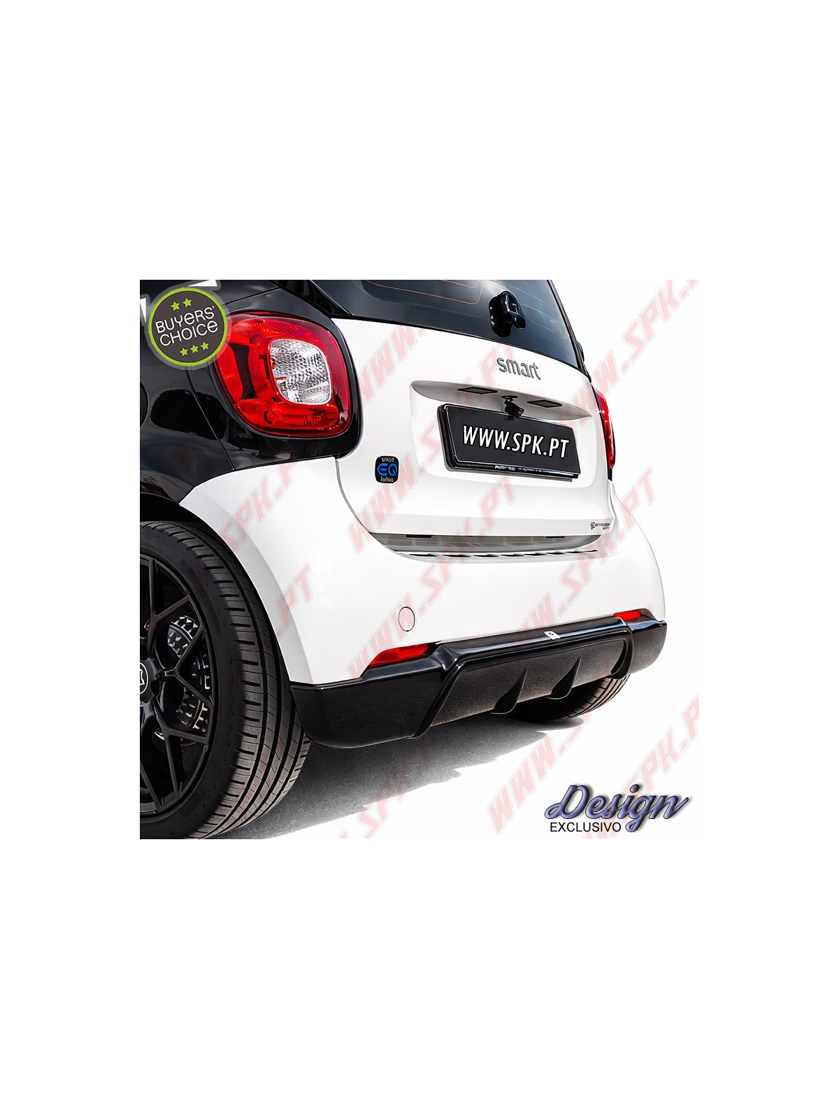 Difusor Traseiro - Smart Fortwo 453 (2014-2024)