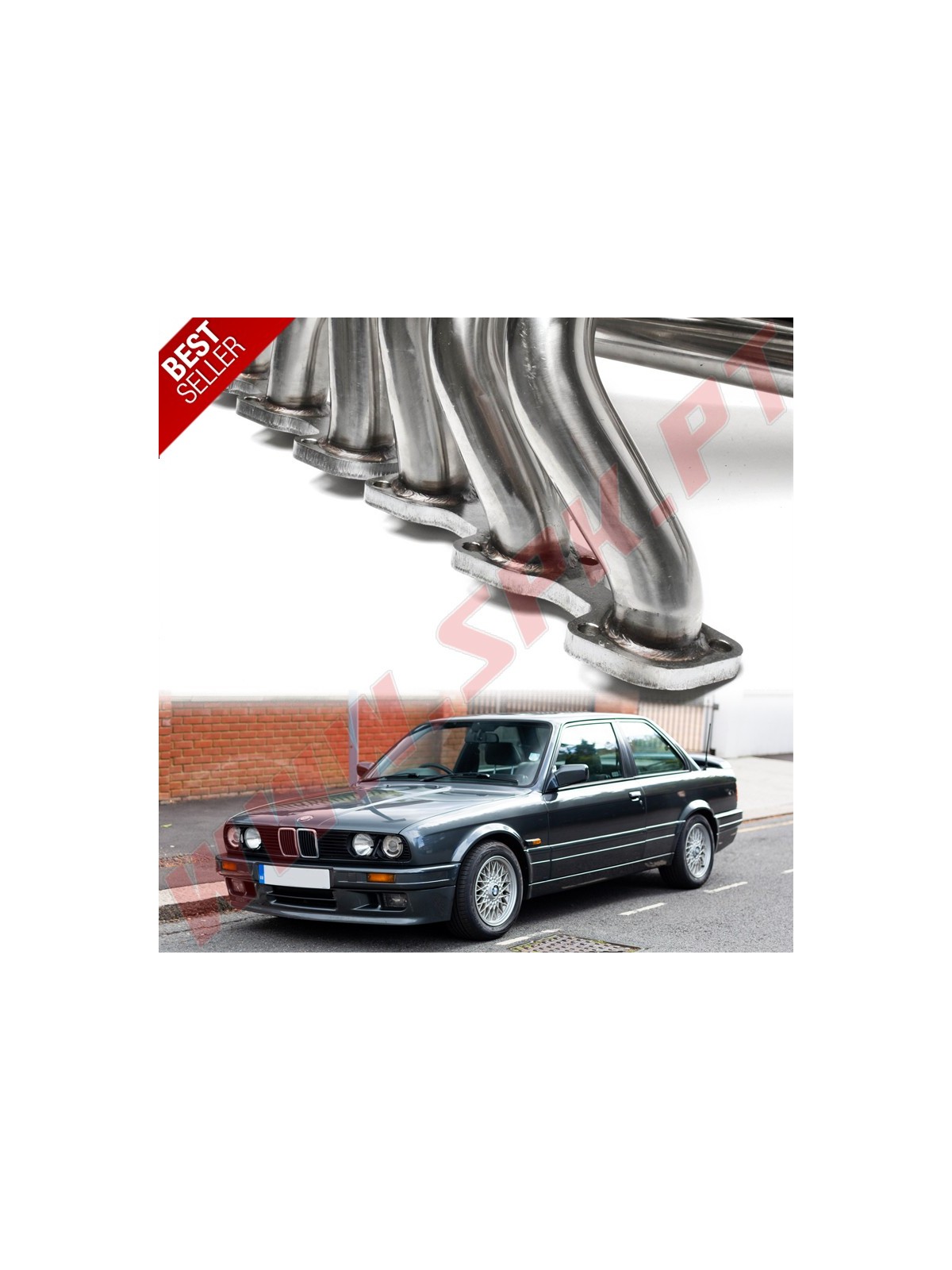 Colectores de Escape Inox - BMW E30 6 Cil. (1987-1992)