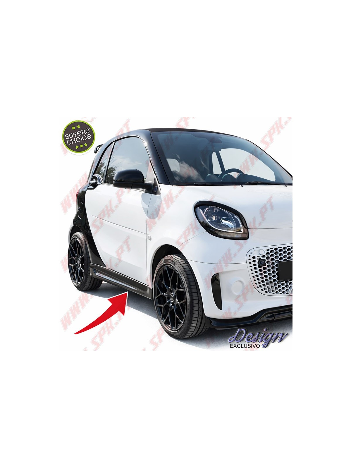 Embaladeiras Laterais - Smart Fortwo 453 (2014-2024)