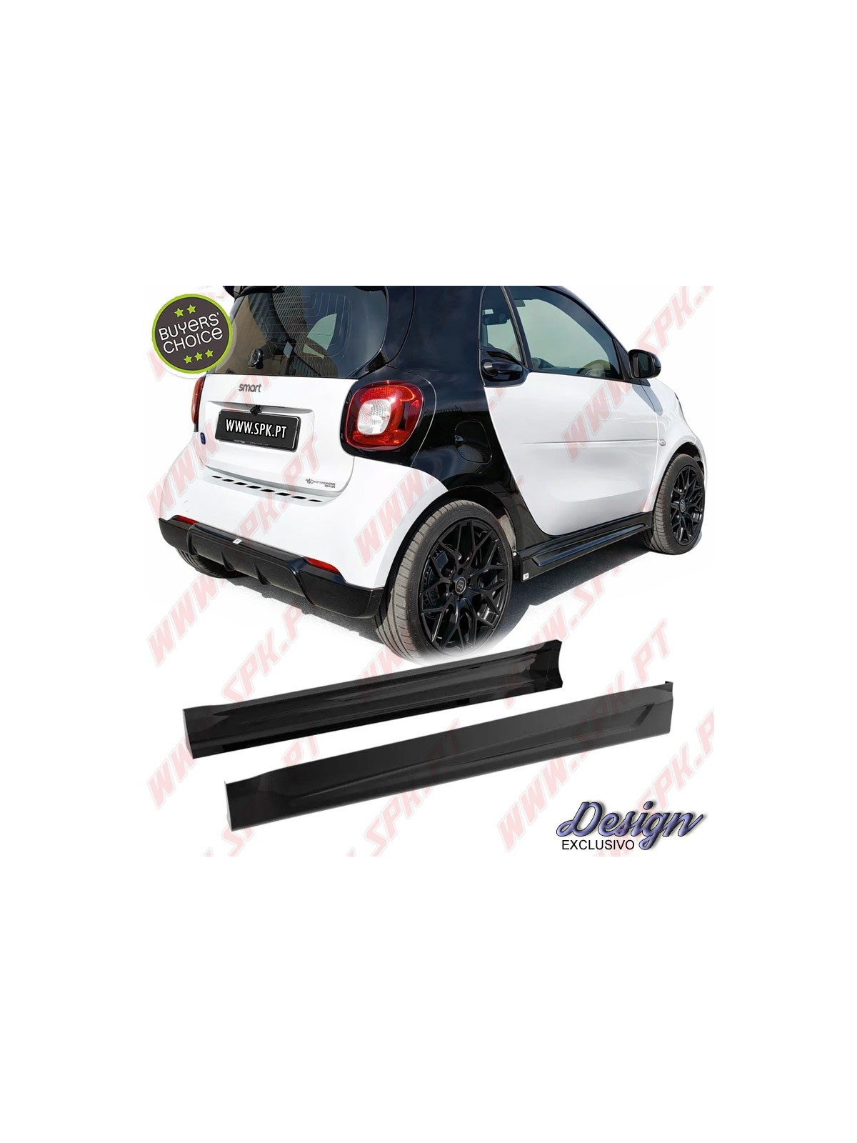 Embaladeiras Laterais - Smart Fortwo 453 (2014-2024)