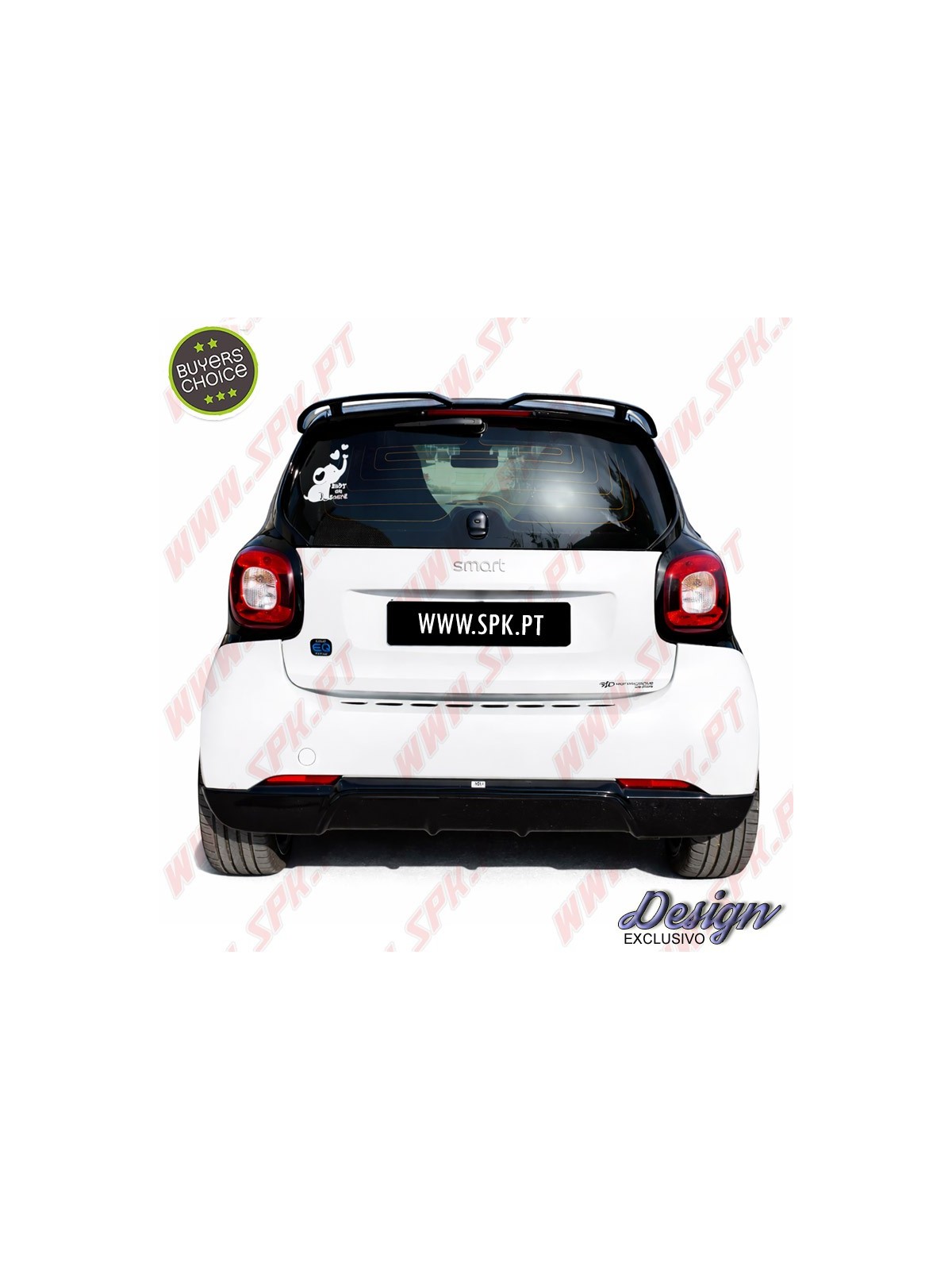 Aileron Traseiro - Smart Fortwo 453 (2014-2024)