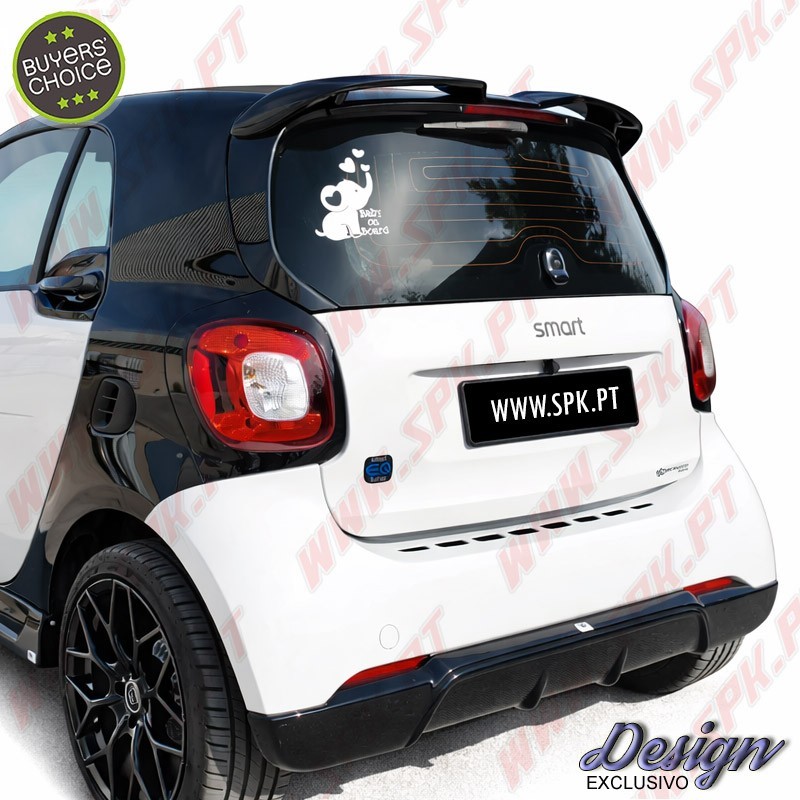 Aileron Traseiro - Smart Fortwo 453 (2014-2024)