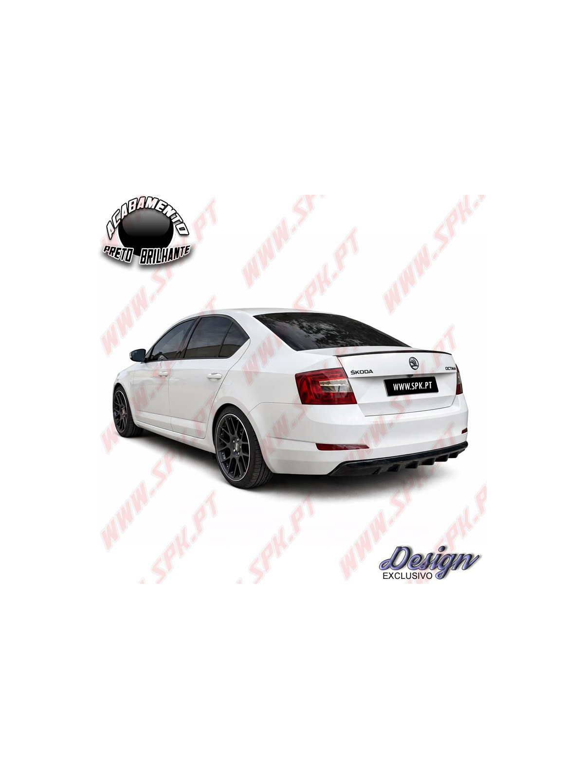 Difusor Traseiro - Skoda Octavia 3 (2013-2019)