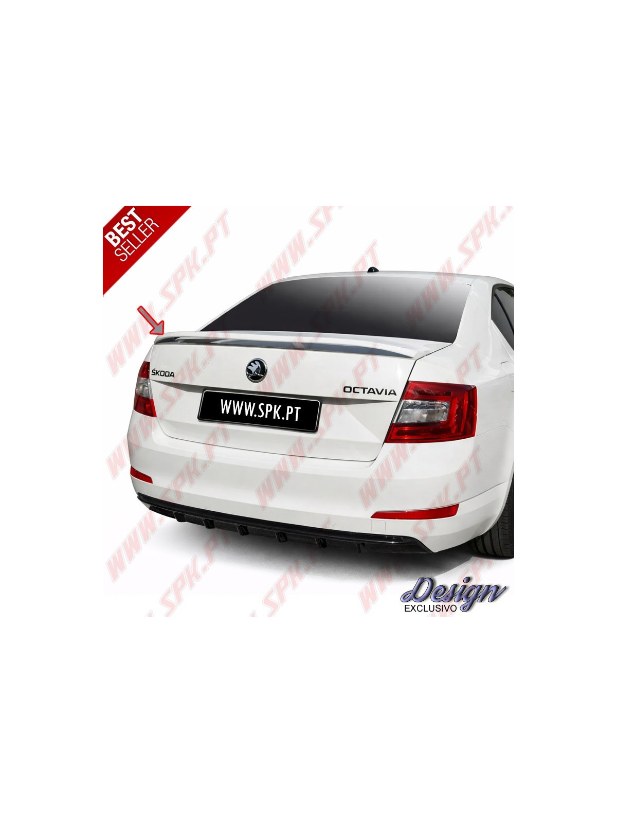 Aileron Traseiro - Skoda Octavia 3 (2013-2019)