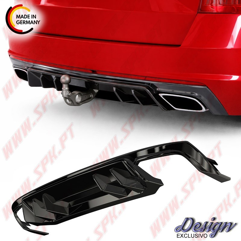 Difusor Traseiro - Skoda Octavia 3 RS (2013-2019)