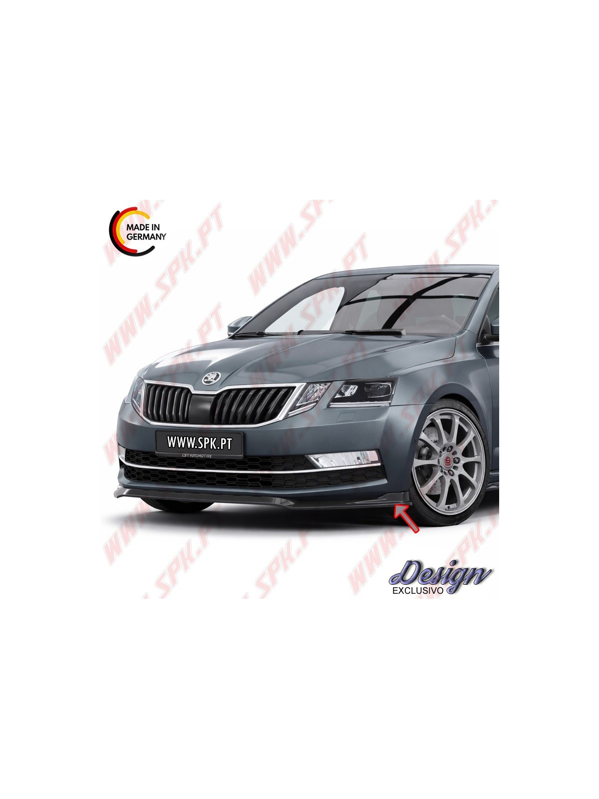 Lip Spoiler Frontal - Skoda Octavia 3 (2016-2019)