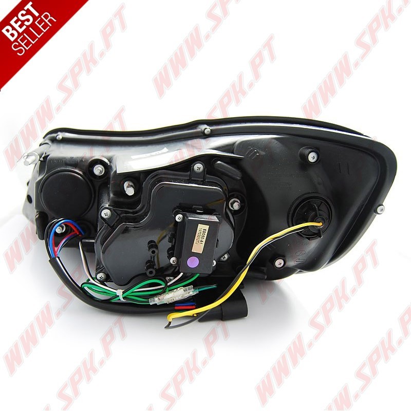 Faróis LED DRL / Black - Skoda Octavia 2 (2009-2012)