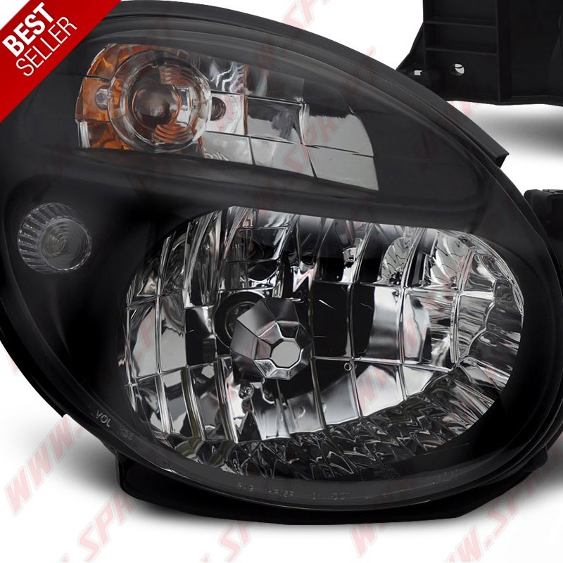 Faróis Cristal Look OEM Black - Subaru Impreza GB (2000-2003)