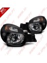 Faróis Cristal Look OEM Black - Subaru Impreza GB (2000-2003)
