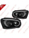 Faróis LED Tube-Light / Black - Subaru Impreza GD (2003-2005)