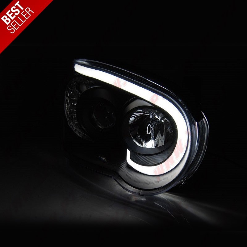 Faróis LED Tube-Light / Black - Subaru Impreza GD (2003-2005)