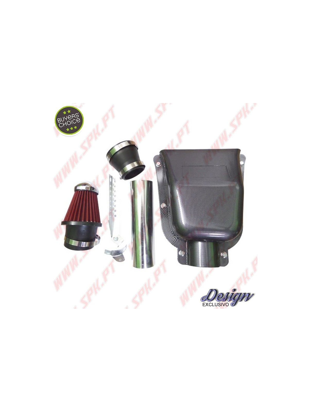 Kit Admissão Directa Peugeot 206 2.0 GTI 16v - Look Carbon