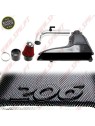 Kit Admissão Directa Peugeot 206 1.1 - 1.6 8v - Look Carbon
