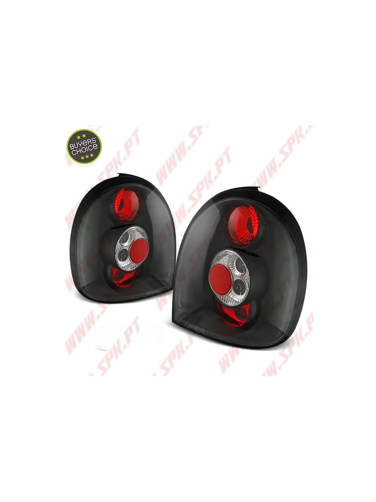 Farolins Cristal Black - Opel Corsa B - 3 Portas (1993-2000)