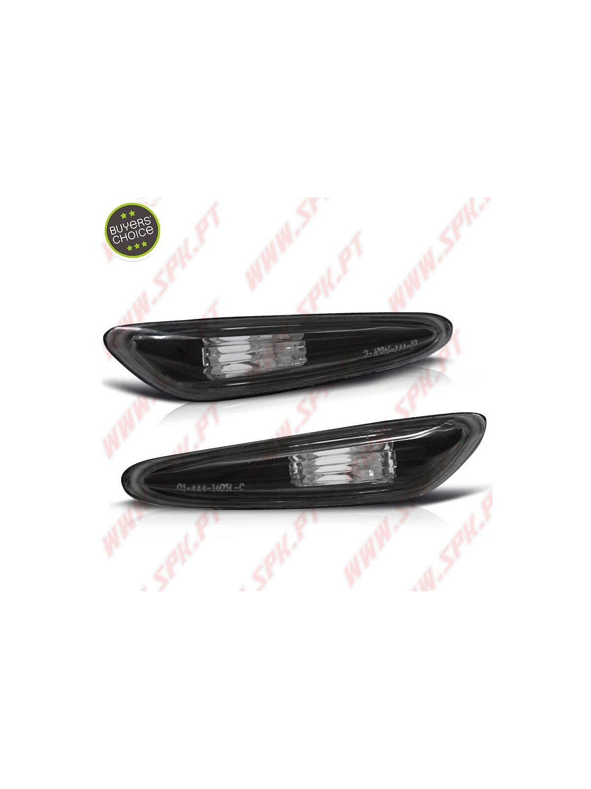 Piscas Frontais Cristal Black - BMW E60 / E61 / E46 / X3 (2001-2010)