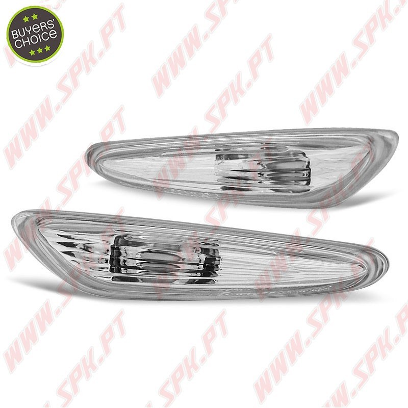 Piscas Frontais Cristal Clear - BMW E60 / E61 / E46 / X3 (2001-2010)