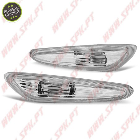 Piscas Frontais Cristal Clear - BMW E60 / E61 / E46 / X3 (2001-2010)