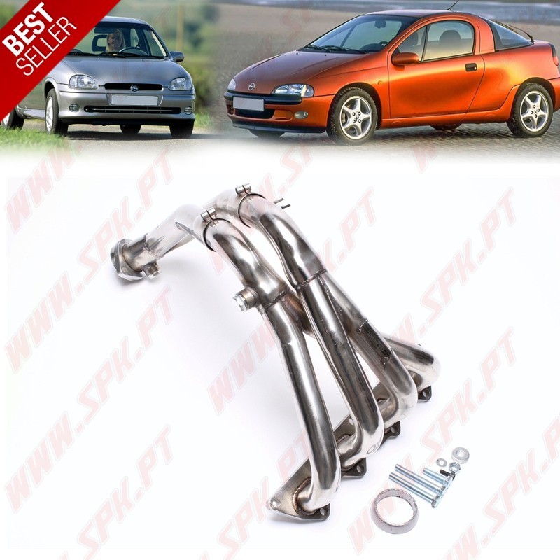 Colectores de Escape Inox - Opel Corsa B / Tigra A (1993-2000) Colectores de Escape Inox - Opel Corsa B / Tigra A (1993-2000)