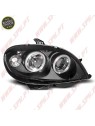 Faróis Angel Eyes LED / Black - Citroen Saxo MK2 (1999-2003)
