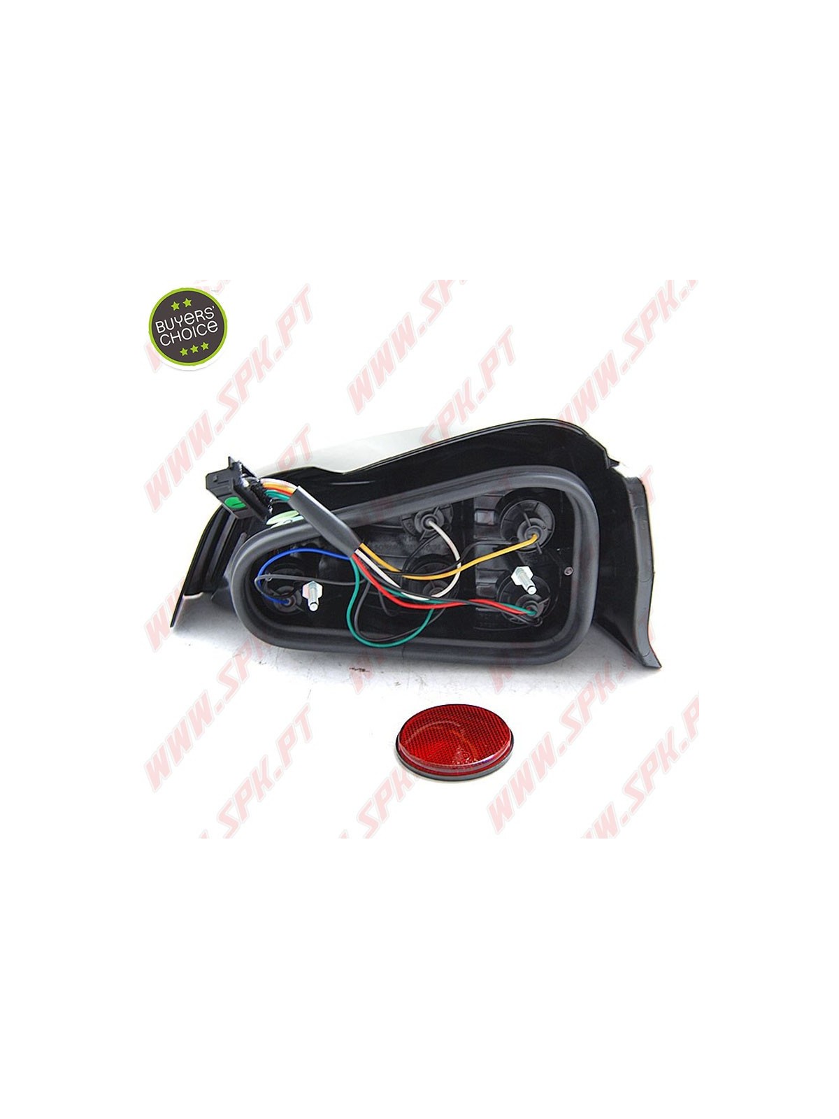 Farolins Cristal Red+Smoke - Peugeot 106 (1996-2003)