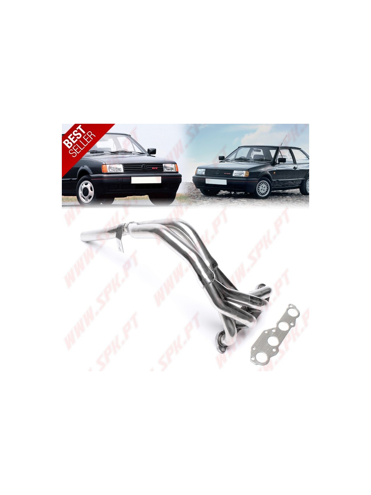Colectores de Escape Inox - VW Polo 86C / G40 (1981-1994)
