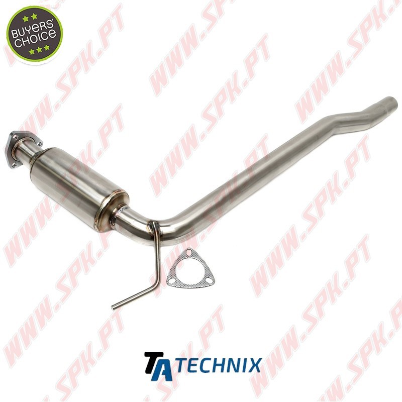 Downpipe Aço Inox C/Catalisador Dummy - VW Transporter T4 - 1.9 TD / 2.5 TDI (1996-2003)