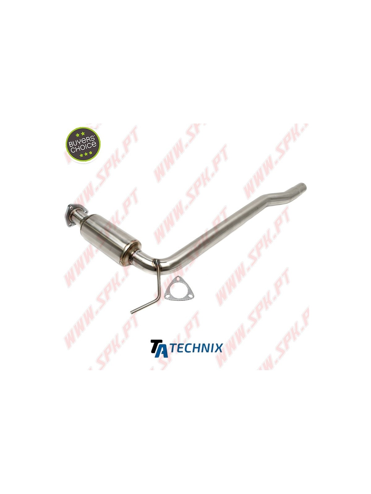 Downpipe Aço Inox C/Catalisador Dummy - VW Transporter T4 - 1.9 TD / 2.5 TDI (1996-2003)