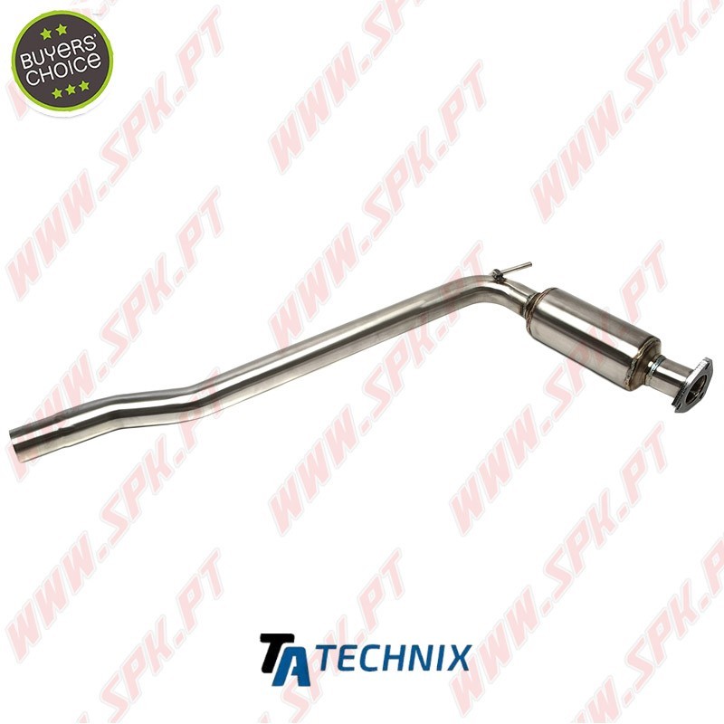 Downpipe Aço Inox C/Catalisador Dummy - VW Transporter T4 - 1.9 TD / 2.5 TDI (1996-2003)