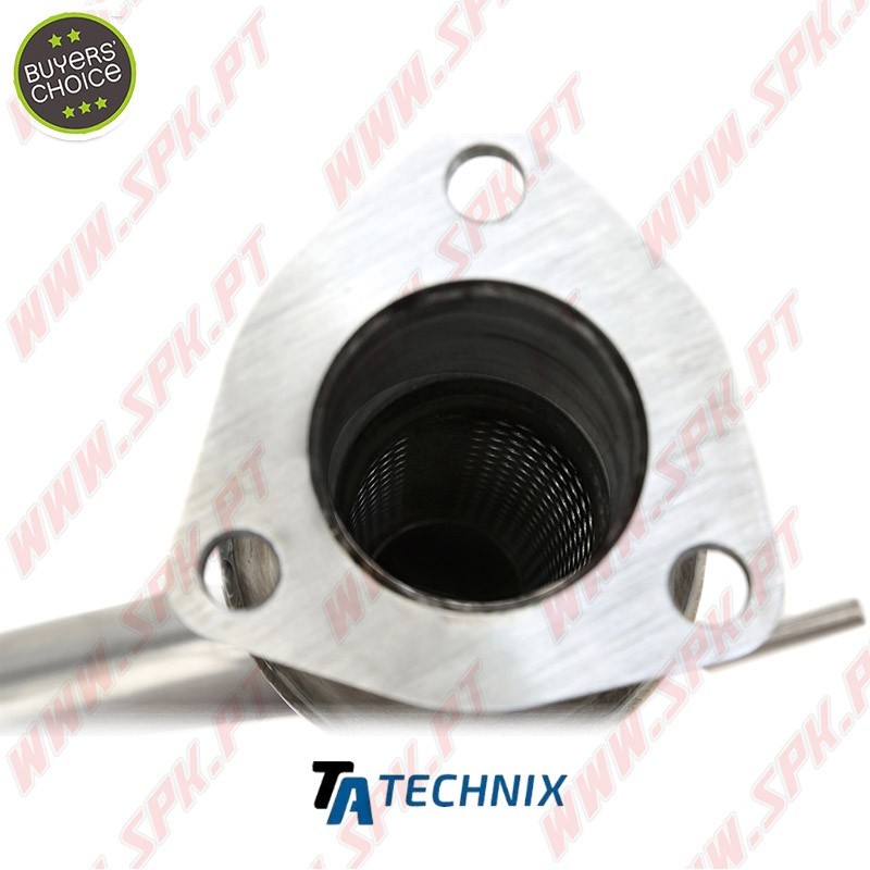 Downpipe Aço Inox C/Catalisador Dummy - VW Transporter T4 - 1.9 TD / 2.5 TDI (1996-2003)