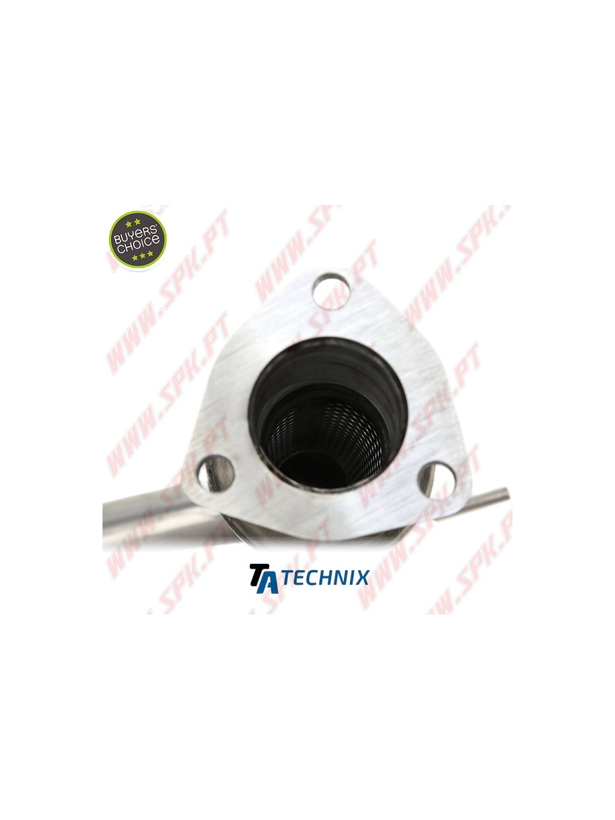 Downpipe Aço Inox C/Catalisador Dummy - VW Transporter T4 - 1.9 TD / 2.5 TDI (1996-2003)