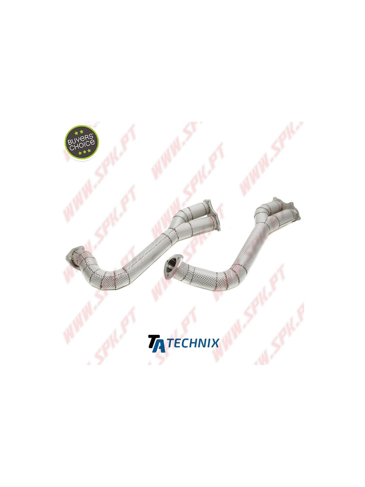 Downpipe Aço Inox C/Proteção Térmica - Porsche 718 Boxster / Spyder GTS 4.0 / 718 Cayman GTS 4.0 / 4.0 GT4 (2019-)