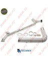 Downpipe Aço Inox C/Proteção Térmica - Porsche 718 Boxster / 718 Cayman 2.0 / 2.5-  982 (2016-)