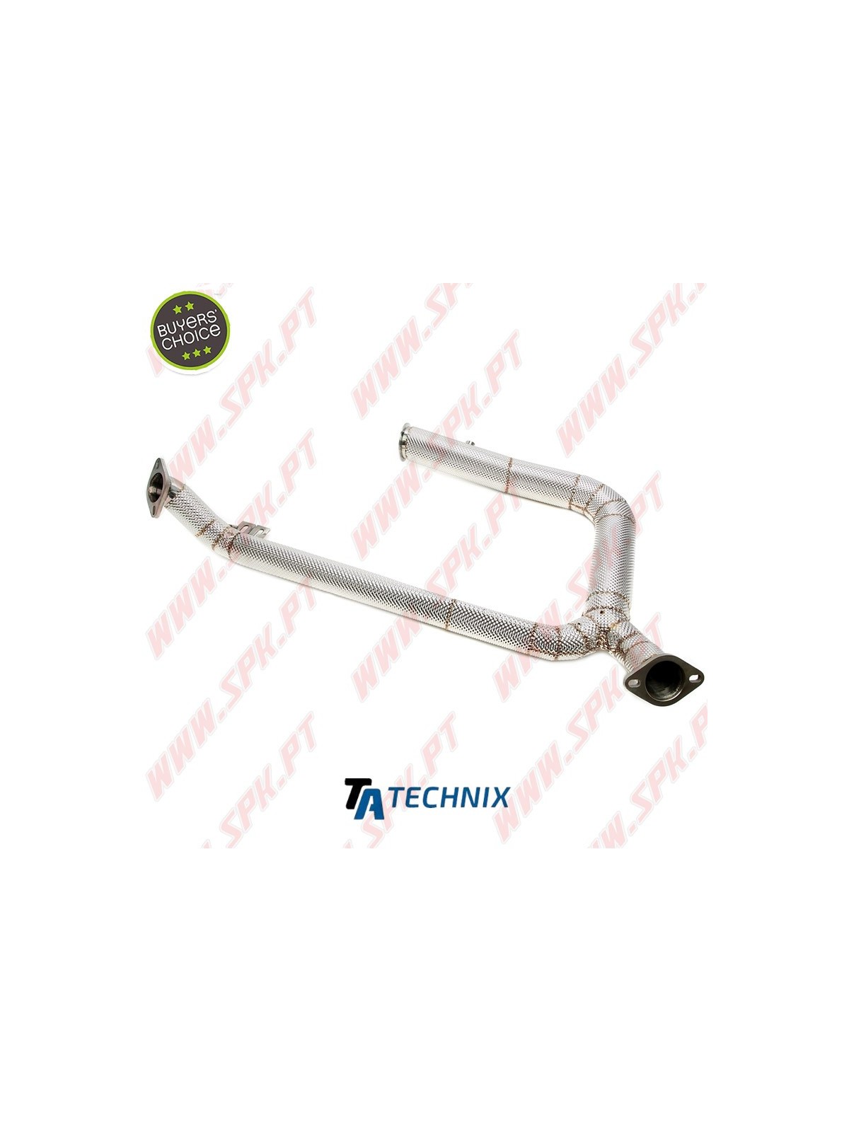 Downpipe Aço Inox C/Proteção Térmica - Porsche 718 Boxster / 718 Cayman 2.0 / 2.5 982 (2016-)