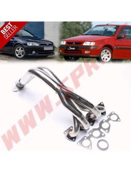 Colectores de Escape Inox - Citroen Saxo / Peugeot 206 - 16 Válvulas (1996-2000)