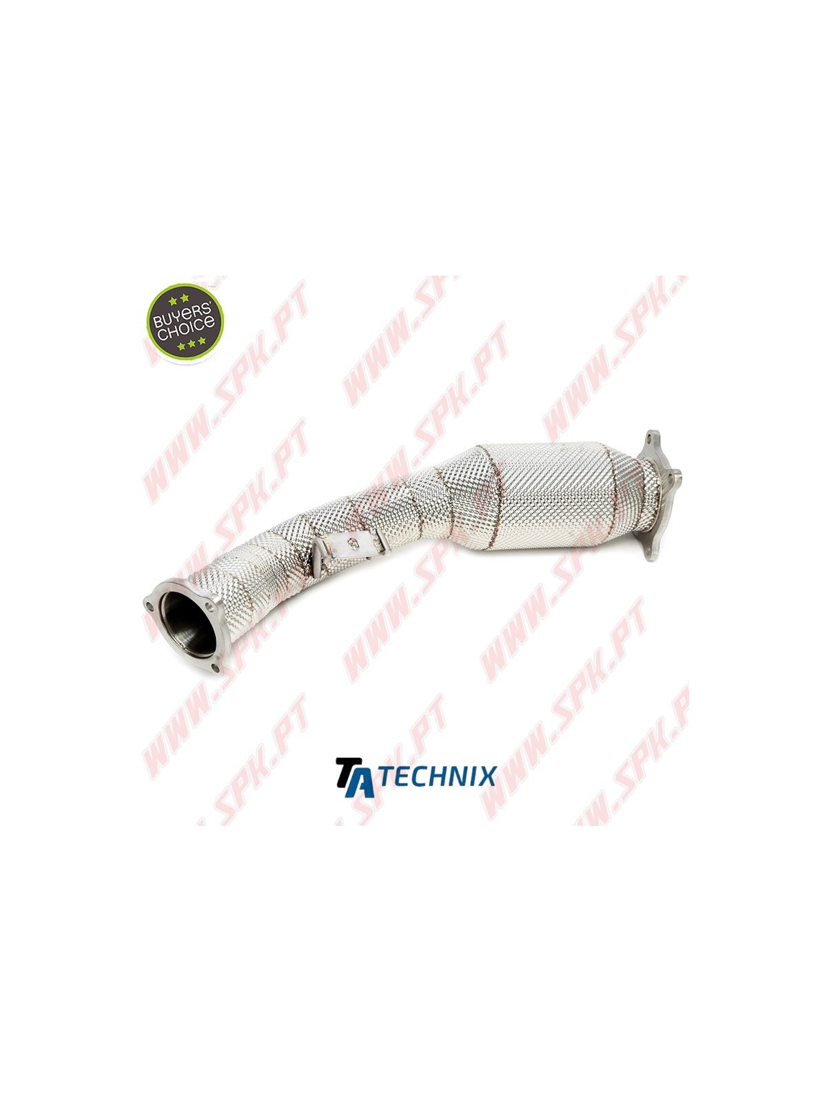 Downpipe Aço Inox C/Proteção Térmica - Porsche Macan 95B - 2.0 TFSI (2014-2018)